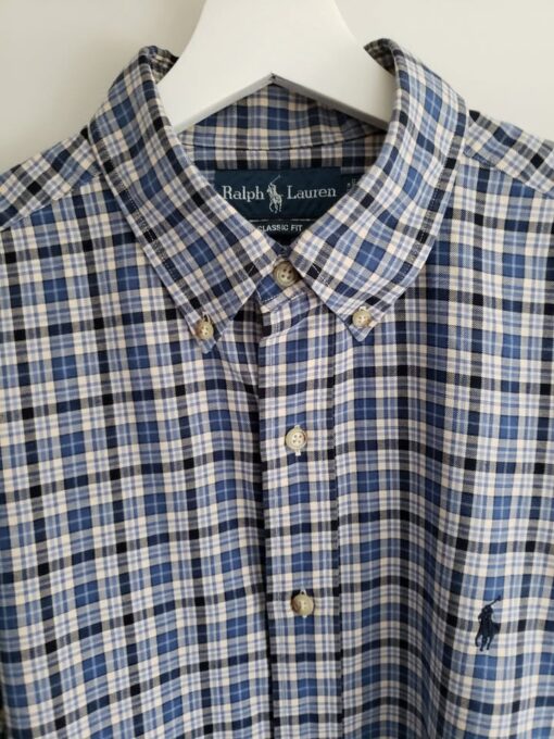 Polo Ralph Lauren Men’s Classic Fit Button-Down Shirt (Large, Long Sleeve) - Image 3