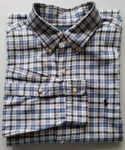 Alternative view of Polo Ralph Lauren Men’s Classic Fit Button-Down Shirt (Large, Long Sleeve)