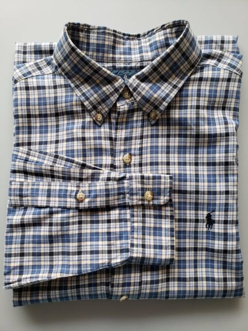 Polo Ralph Lauren Men’s Classic Fit Button-Down Shirt (Large, Long Sleeve) - Image 2