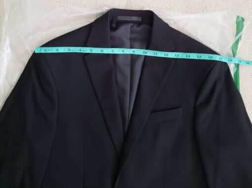 Unlisted by Kenneth Cole Men's 2-Button Slim Fit Suit – Black Solid, 36 Regular - Image 5