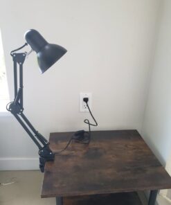 Alternative view of Desk lamp with adjustable arm and clamp